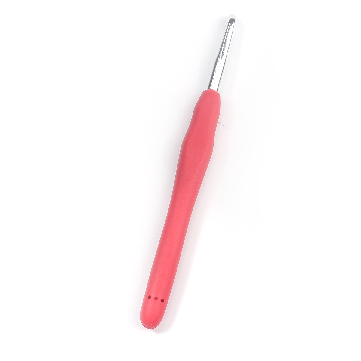 Picture of 6mm TPR Aluminum Crochet Hooks Red 13.9cm(5 4/8") long, 2 PCs