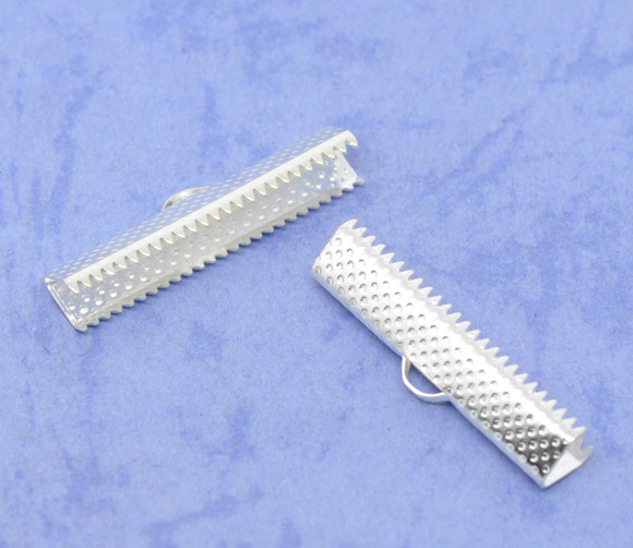 Imagen de Cinta Crimp Final Maletín, Argentado y Mancomunidad 3cmx7.5mm, 50 Unidades