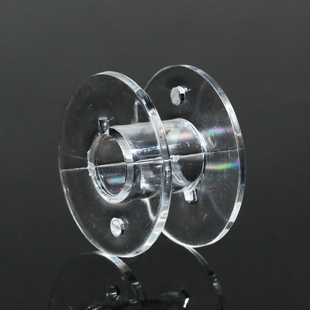 Imagen de Plástico Carretes de Bobina Transparente,20mm x 11mm 50 Unidades