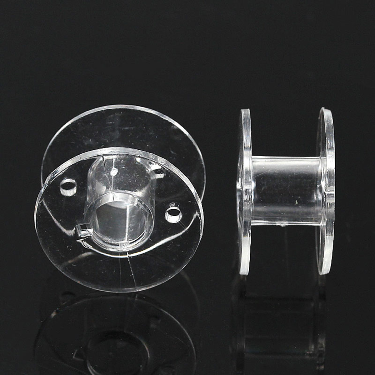 Imagen de Plástico Carretes de Bobina Transparente,20mm x 11mm 50 Unidades