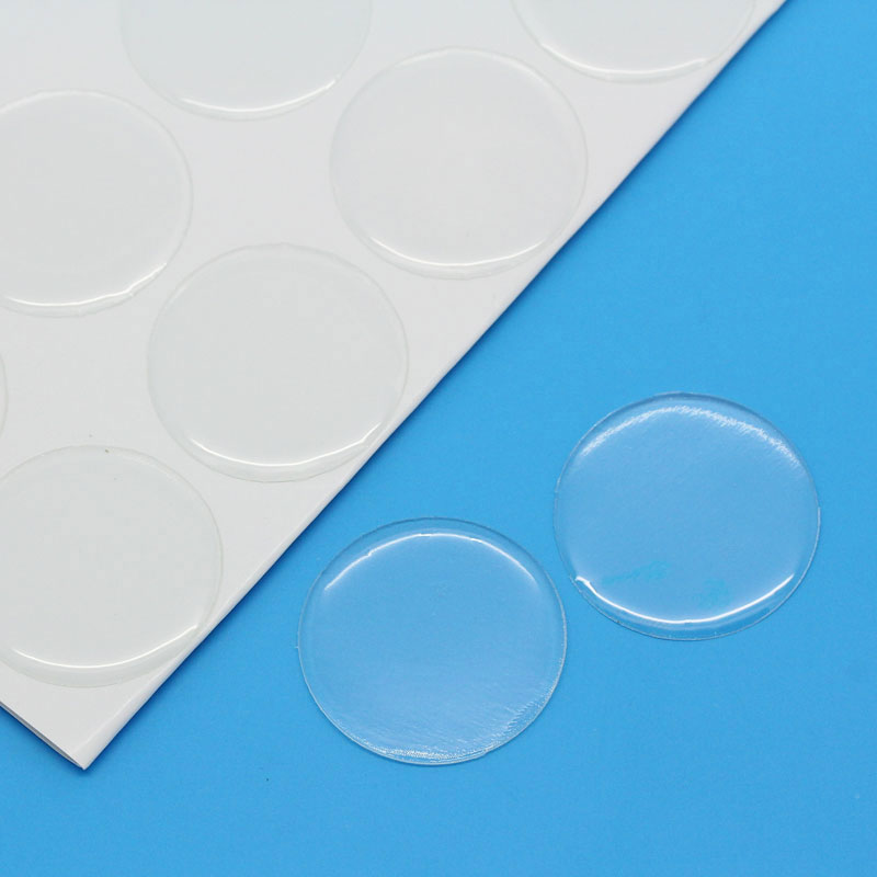 Picture of Resin Dome Cabochon Stickers Round Clear Transparent 25mm(1") Dia, 180 PCs