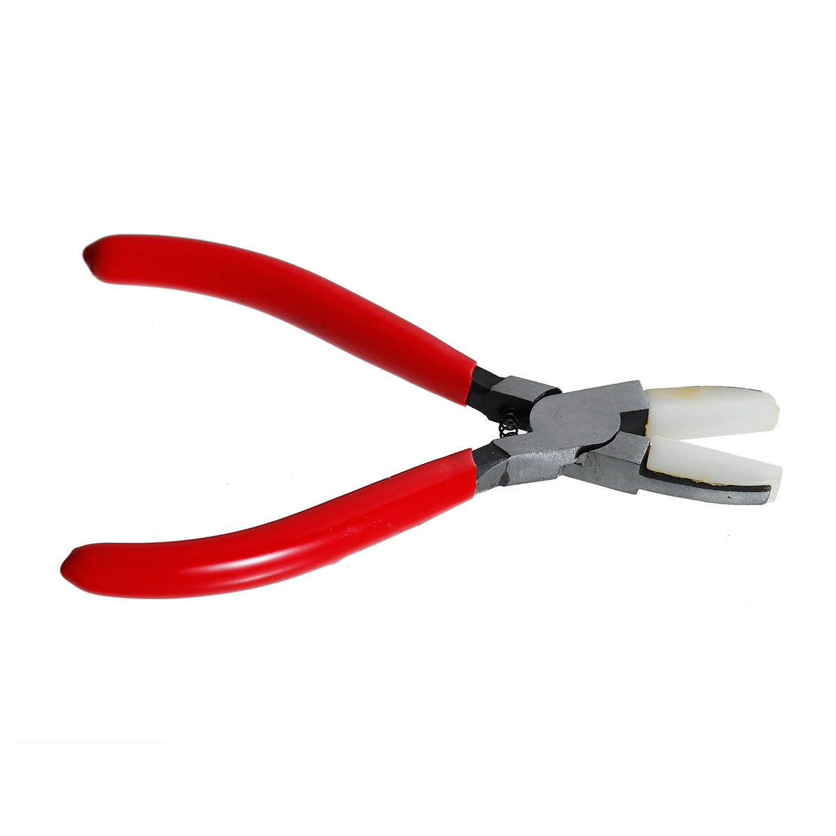 Picture of 1PC Plastic Jaw Pliers for Eyeglasses Jewelry Delicates 13.5cm(5-3/8")