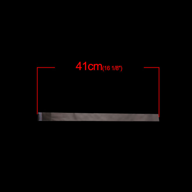 Bild von ABS Plastik Selbstklebende Beutel Rechteck Transparent (Verfügbar Raum: 37x2.5cm) 41cm x 2.5cm, 300 Stück