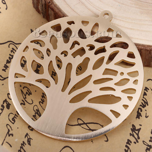 Picture of Aluminum Alloy Pendants Spiral Drawbench 