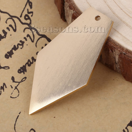 Picture of Aluminum Alloy Pendants Spiral Drawbench 