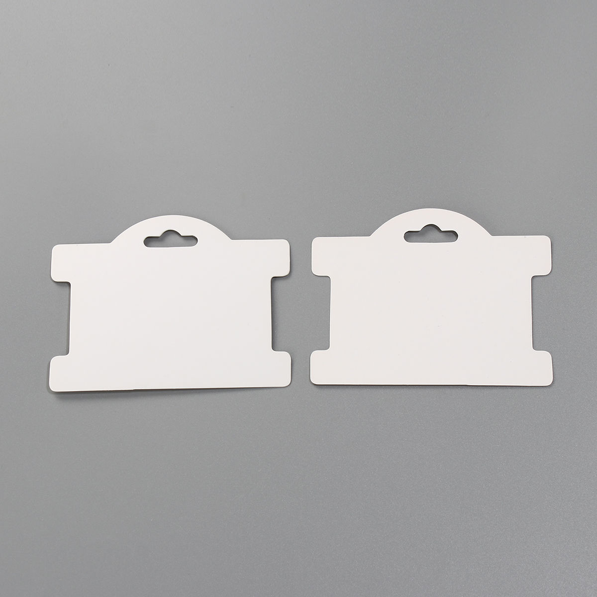 Picture of Paper Jewelry Display Card Rectangle White 95mm(3 6/8") x 75mm(3"), 100 Sheets