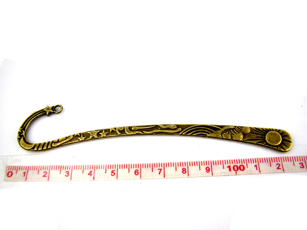 Изображение Закладка для Книг с Петлям Античная Бронза ,123mm , Проданная 6 шт/уп