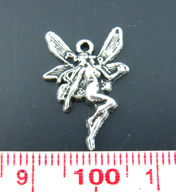 Изображение Подвеска"Фея" Античное Серебро, 15x21mm, Проданная 60 шт|уп