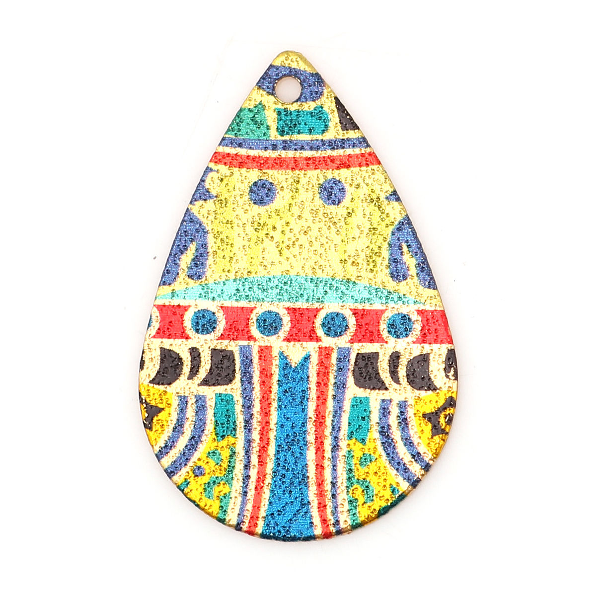 Picture of Copper Enamel Painting Charms Multicolor Drop Sparkledust