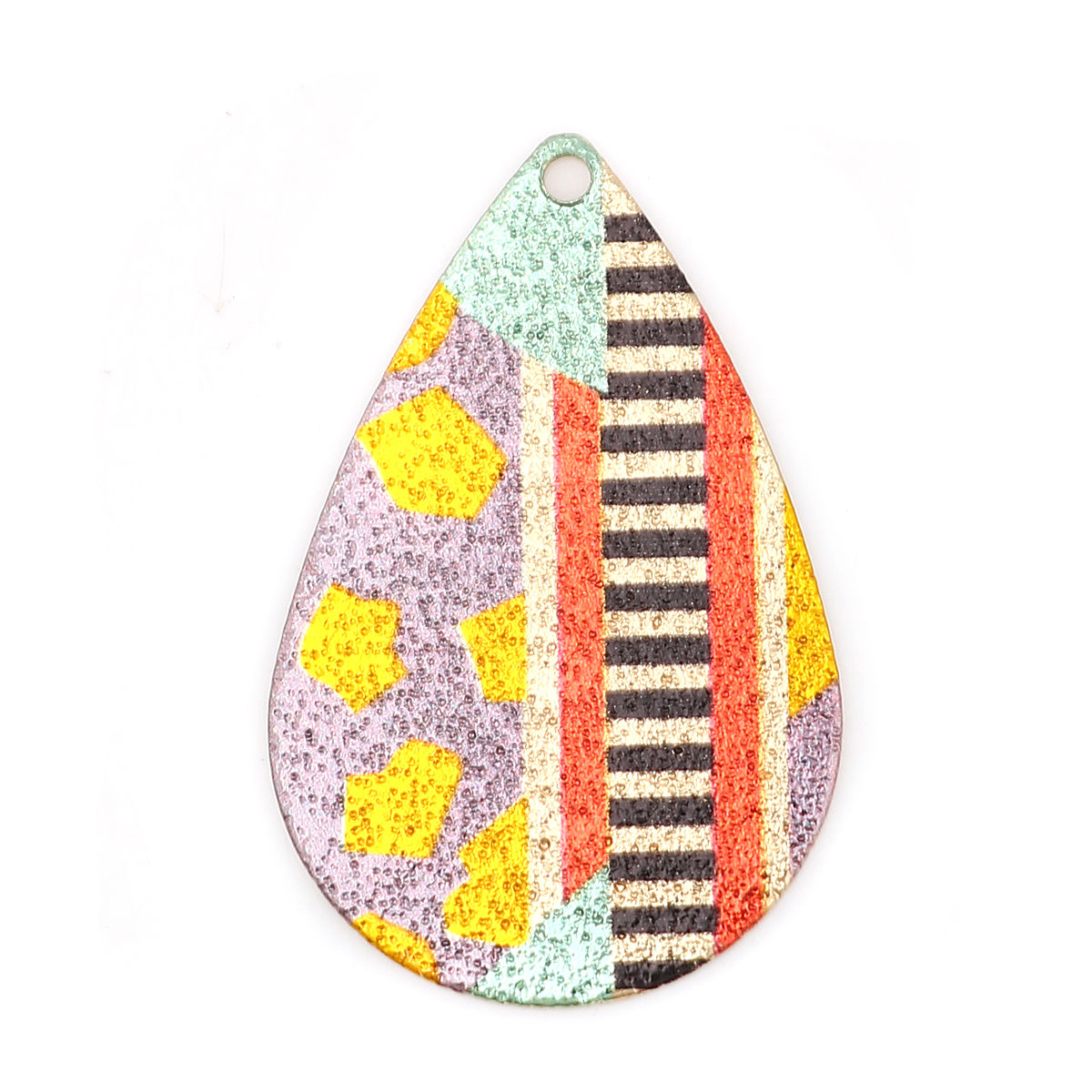 Picture of Copper Enamel Painting Charms Multicolor Drop Sparkledust