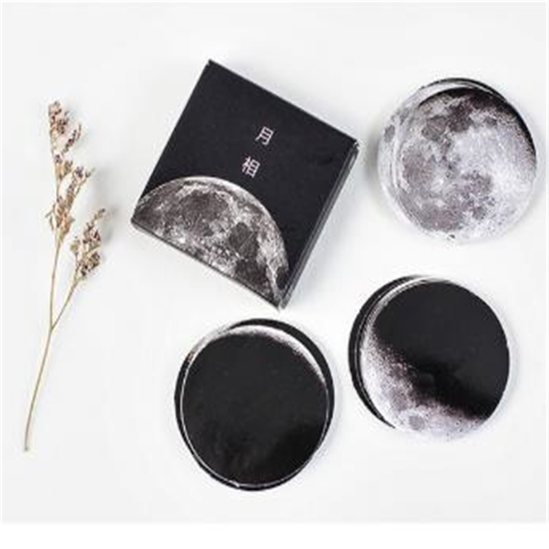 Изображение Black - DIY Scrapbook Deco Stickers Planet, 1 Box ( 45 PCs/Box)