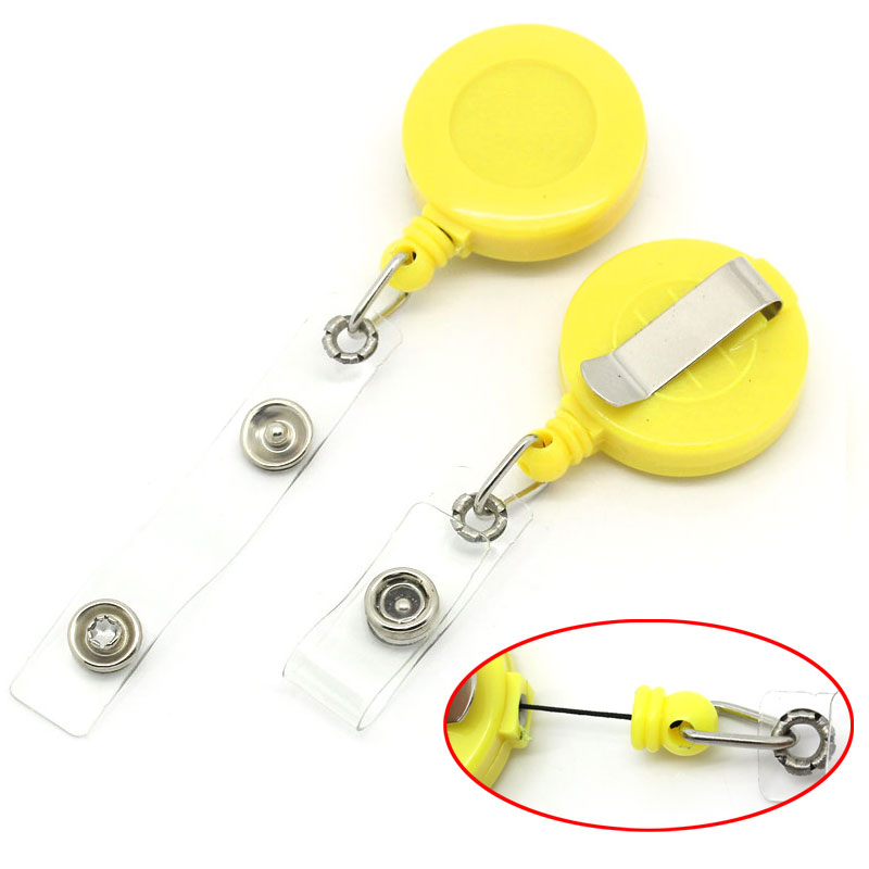 Изображение Держатели  ID Карты Желтый 8.0см , 5 ШТ 