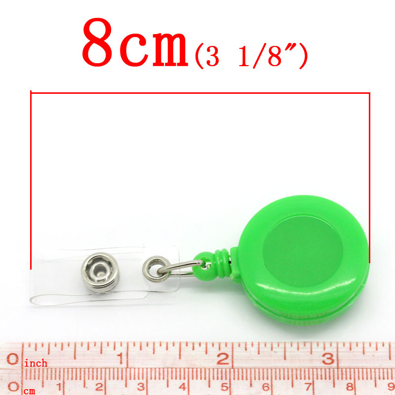 Изображение Держатели  ID Карты Зеленый 8.0см , 5 ШТ 