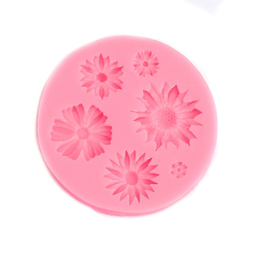 Picture of Silicone Resin Mold For Jewelry Making Rectangle Pink Shell 8cm x 7.5cm, 1 Piece