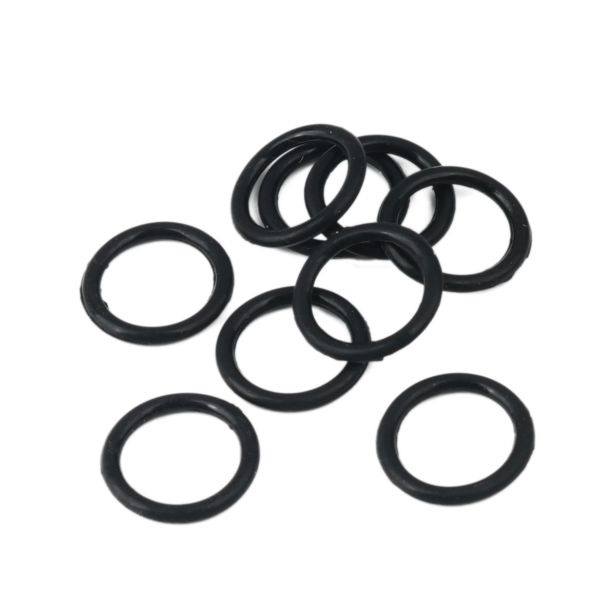 Picture of Rubber Connectors Round Black 16mm Dia., 100 PCs