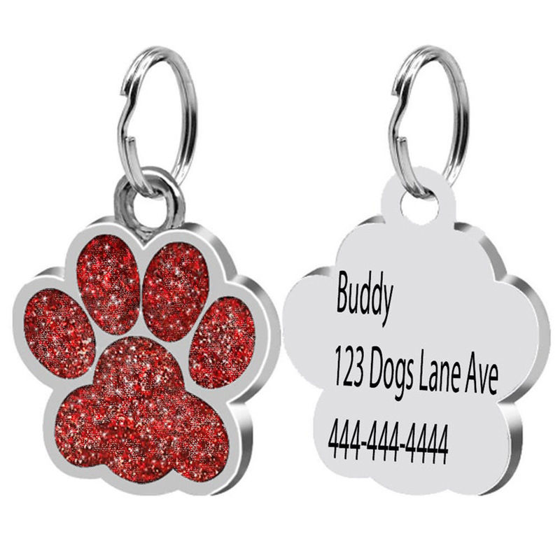 Picture of 1 Piece 304 Stainless Steel Blank Stamping Tags Charms Paw Claw Silver Tone At Random Color Double-sided Polishing 26mm x 24mm
