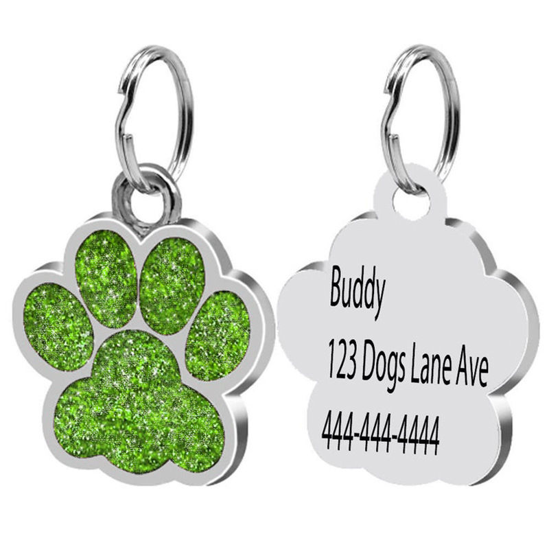 Picture of 1 Piece 304 Stainless Steel Blank Stamping Tags Charms Paw Claw Silver Tone At Random Color Double-sided Polishing 26mm x 24mm
