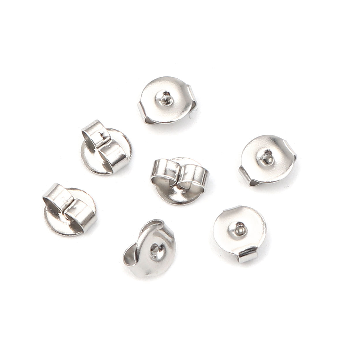 ステンレス鋼のイヤリング の画像