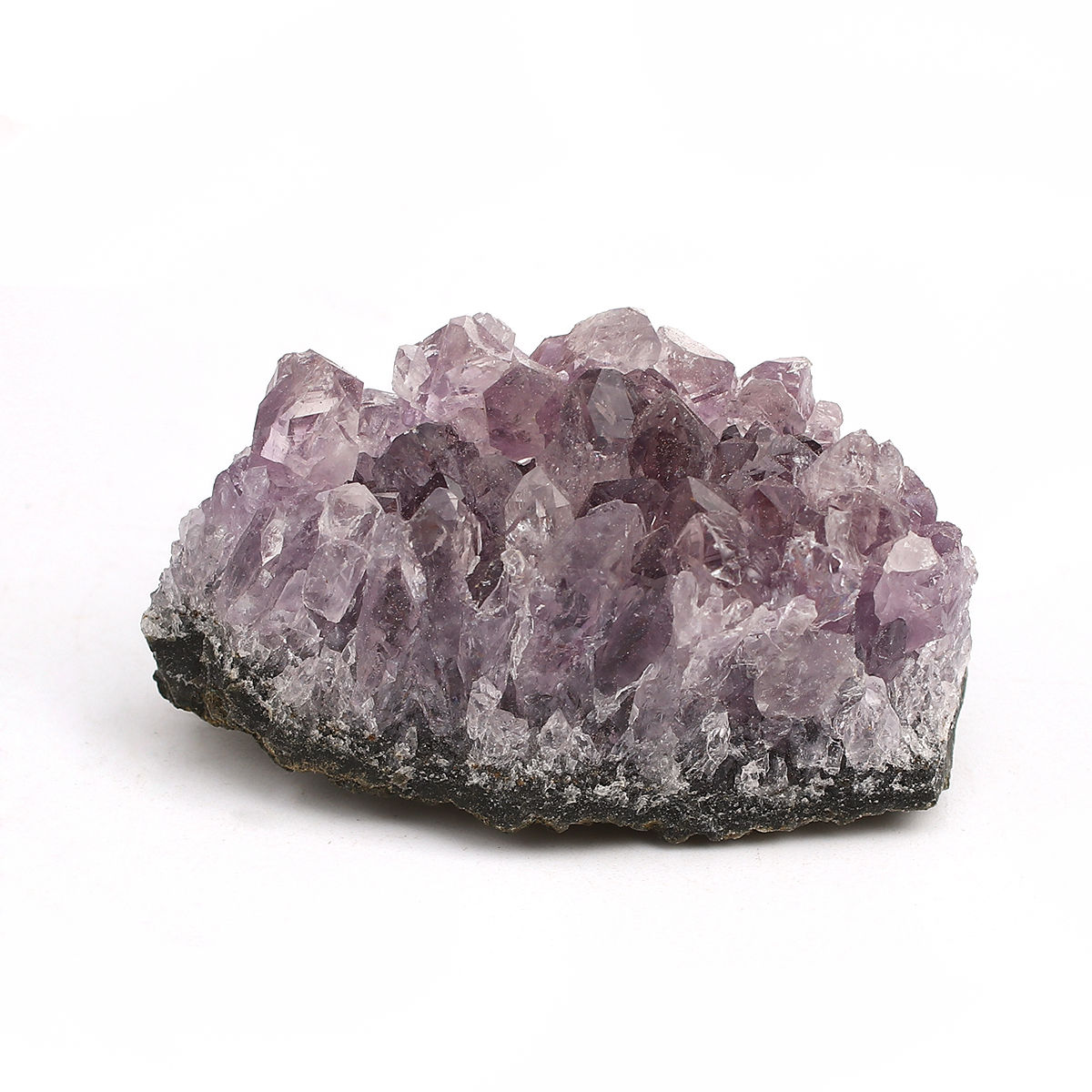 Imagen de (Grado A) Amatista ((Natural) Druzy /Drusy Birthstone Febrero Irregular Púrpura Sin Agujero Aprox 5.6cm x 4.8cm, 1 Caja(Aprox 1 Unidad)