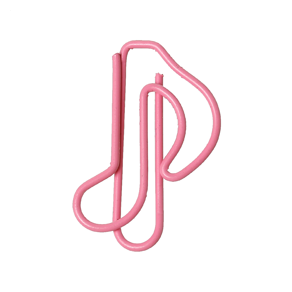 Picture of Bookmarks Paper Clip Musical Note Pink 3.1cm x 20.0mm, 50 PCs