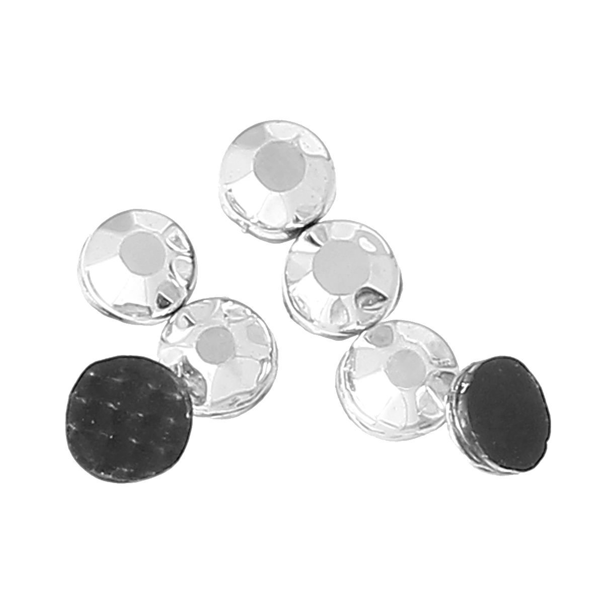Bild von Strass Strass Hotfix Rund Silbrig Facettiert 2mm D., 10000 Stück