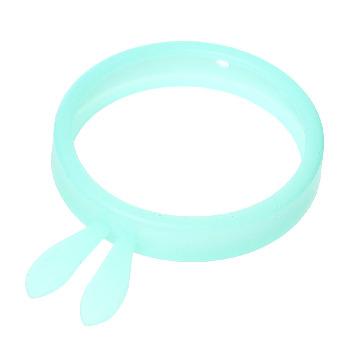 Imagen de Pulseras Silicona de verde menta 22cm de longitud, 5 Unidades