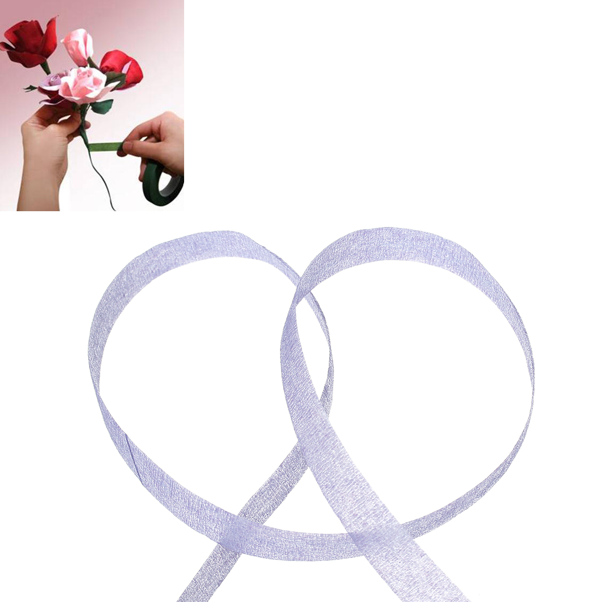 Imagen de Cinta Adhesiva Papel de Púrpura 12mm, 6 Rollos