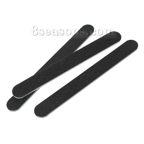 Imagen de Herramientas de decoración de uñas Cuero , Negro , 17.8cm x 2.0cm 10 Unidades