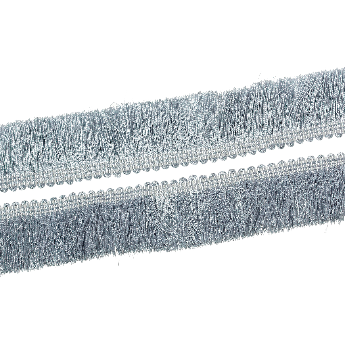Picture of Polyester Fringe Tassel Trim Thick Gray 25mm(1") Wide, 2 M