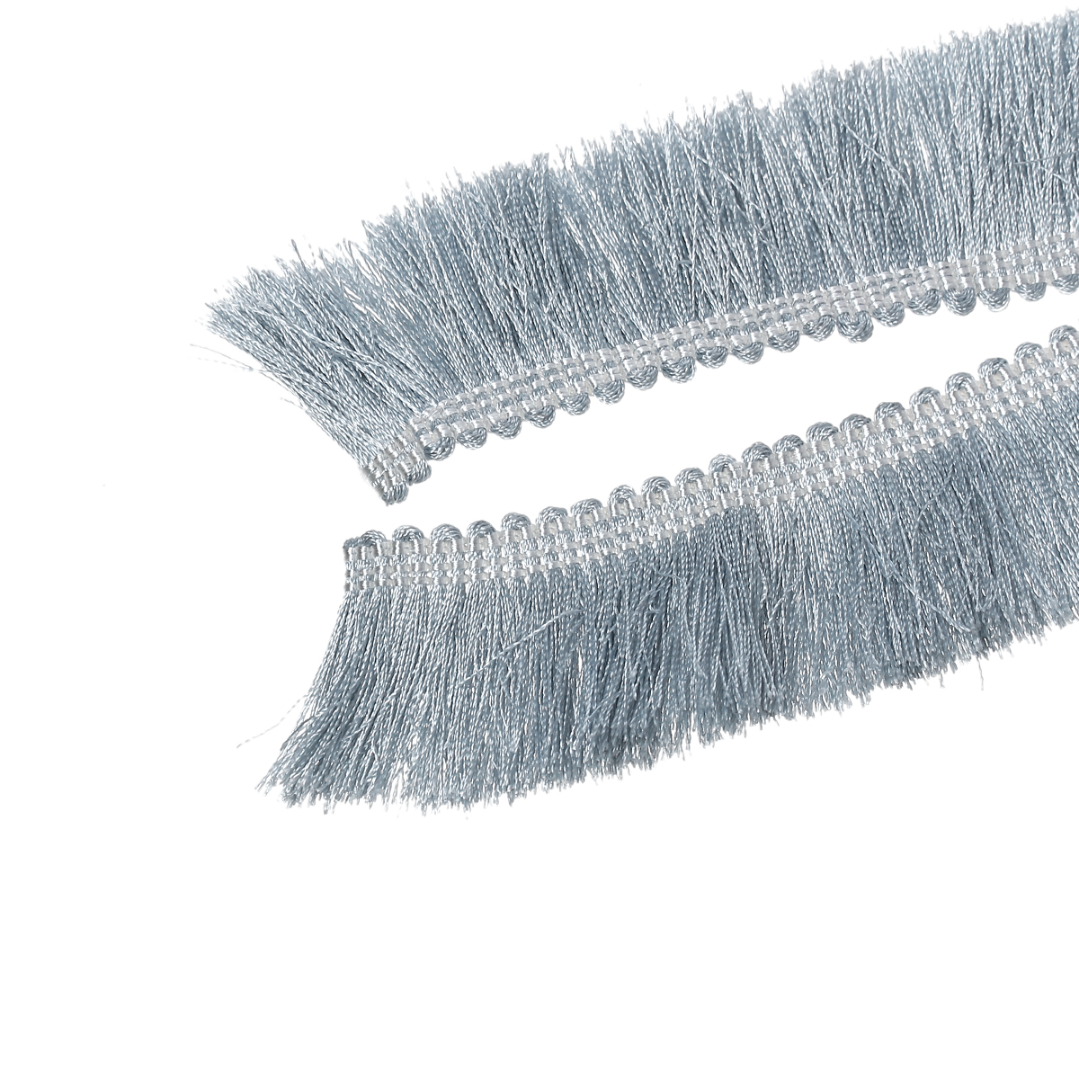 Picture of Polyester Fringe Tassel Trim Thick Gray 25mm(1") Wide, 2 M