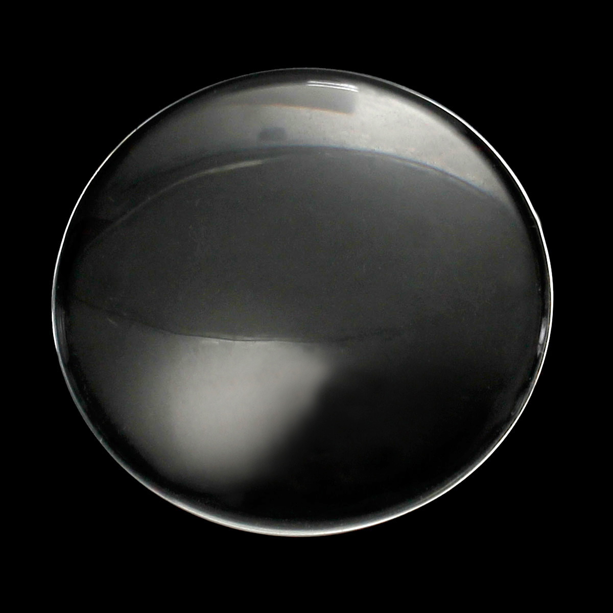 Bild von Transparent Glas Cabochons Glaskuppel Rund Klar 4cm D., 10 Stücke