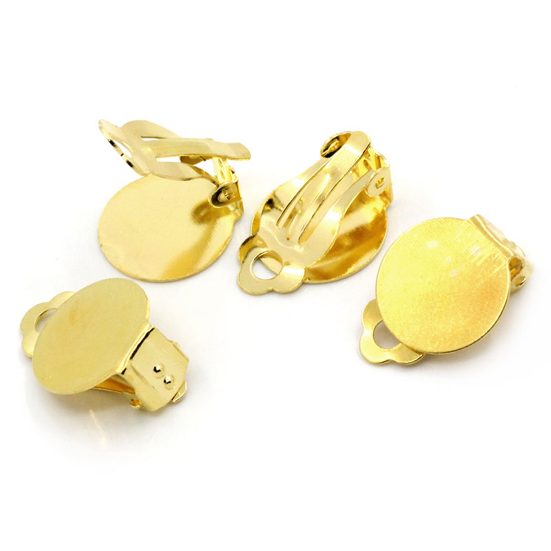 Изображение Швензы с замком 22mm x 15mm  Позолоченный, Проданные 20 шт/уп