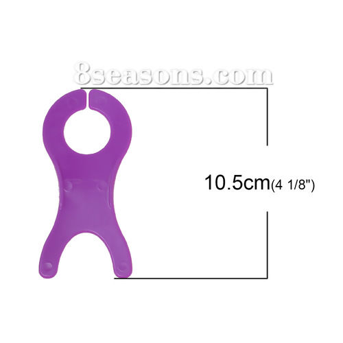 Picture of Plastic Winder Spools At Random 10.5cm(4 1/8") x 5.0cm(2"), 20 PCs