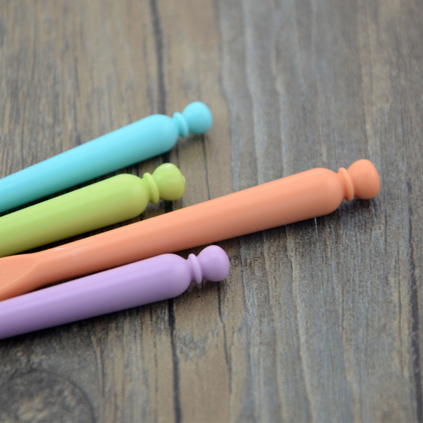 Bild von 2mm - 6mm Acryl Häkelnadel Zufällig Mix 1 Set ( 12 Stück/Set)