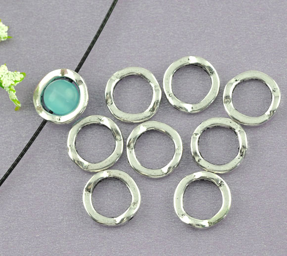 Изображение Цинковый Сплав Бусины Круглые 13мм диаметр, 50 ШТ