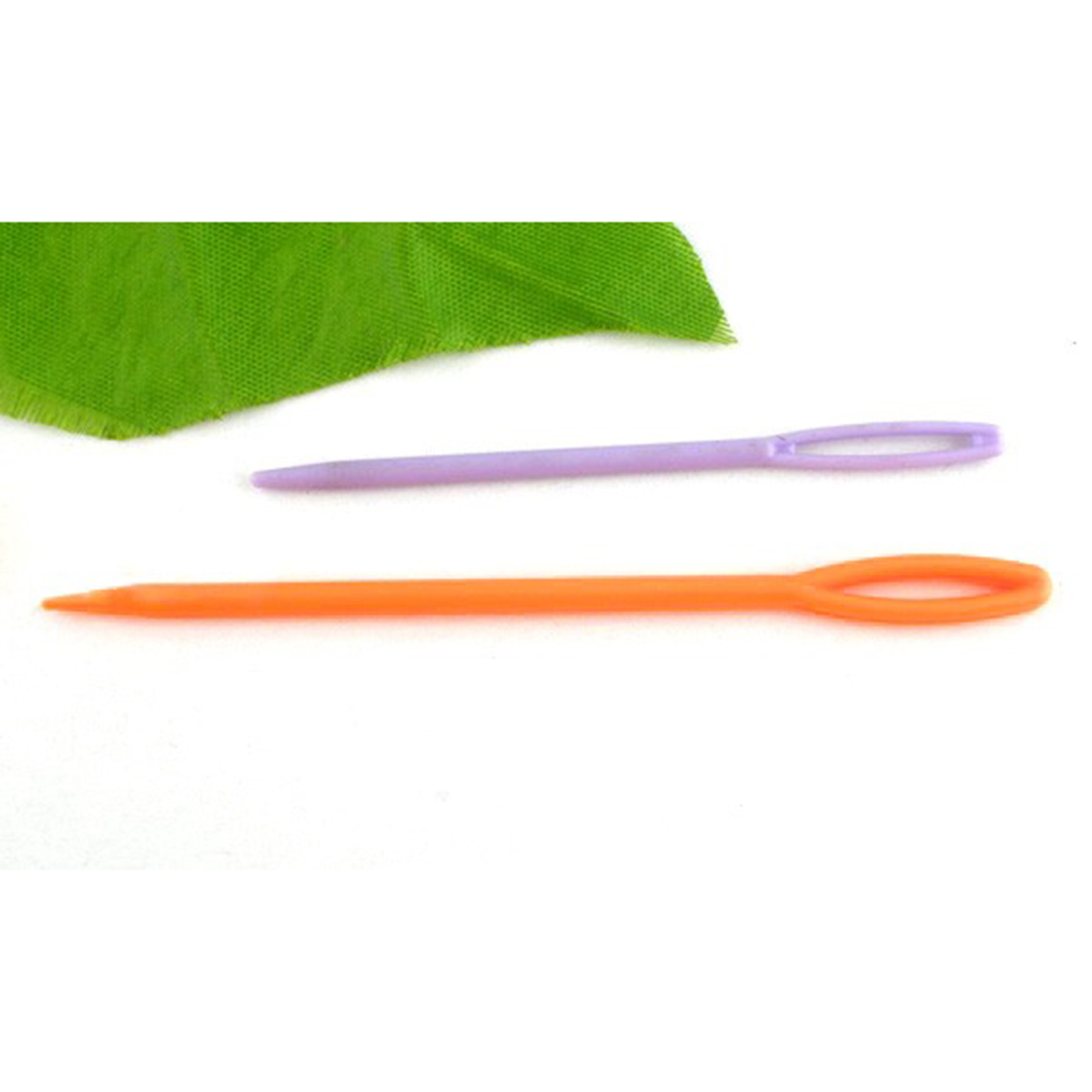 Imagen de 1 Juego ( 20 Unidades/Juego) Plástico Aguja de coser Al Azar Color Mezclado 9.5cm 7cm longitud