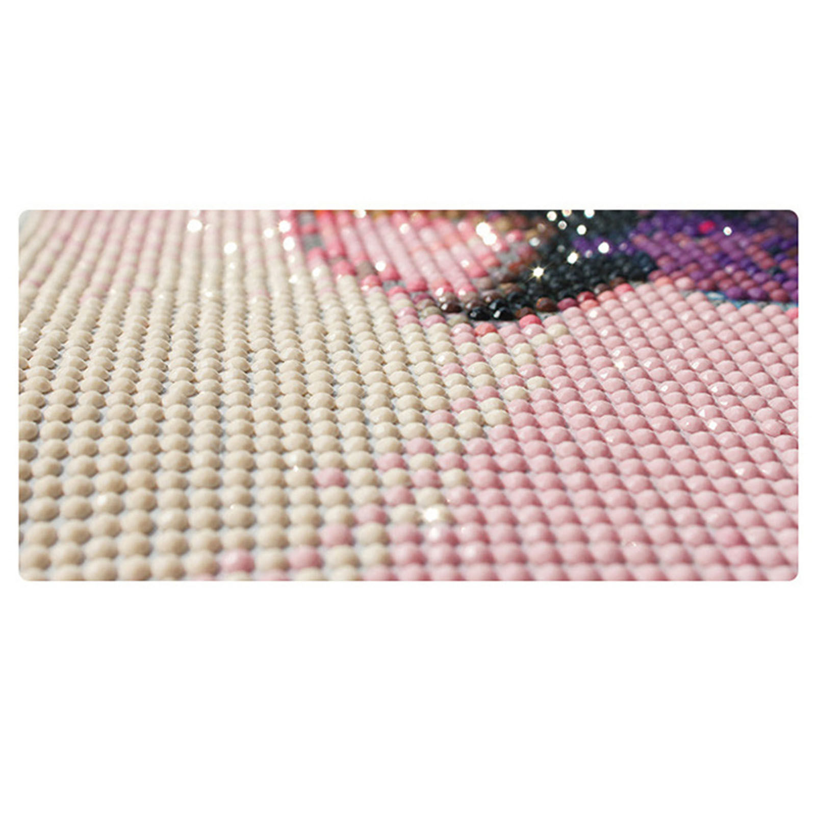 Picture of Resin Embroidery DIY Kit Diamond Painting Rhinestone Multicolor Rectangle Cat 50cm x 40cm, 1 Piece