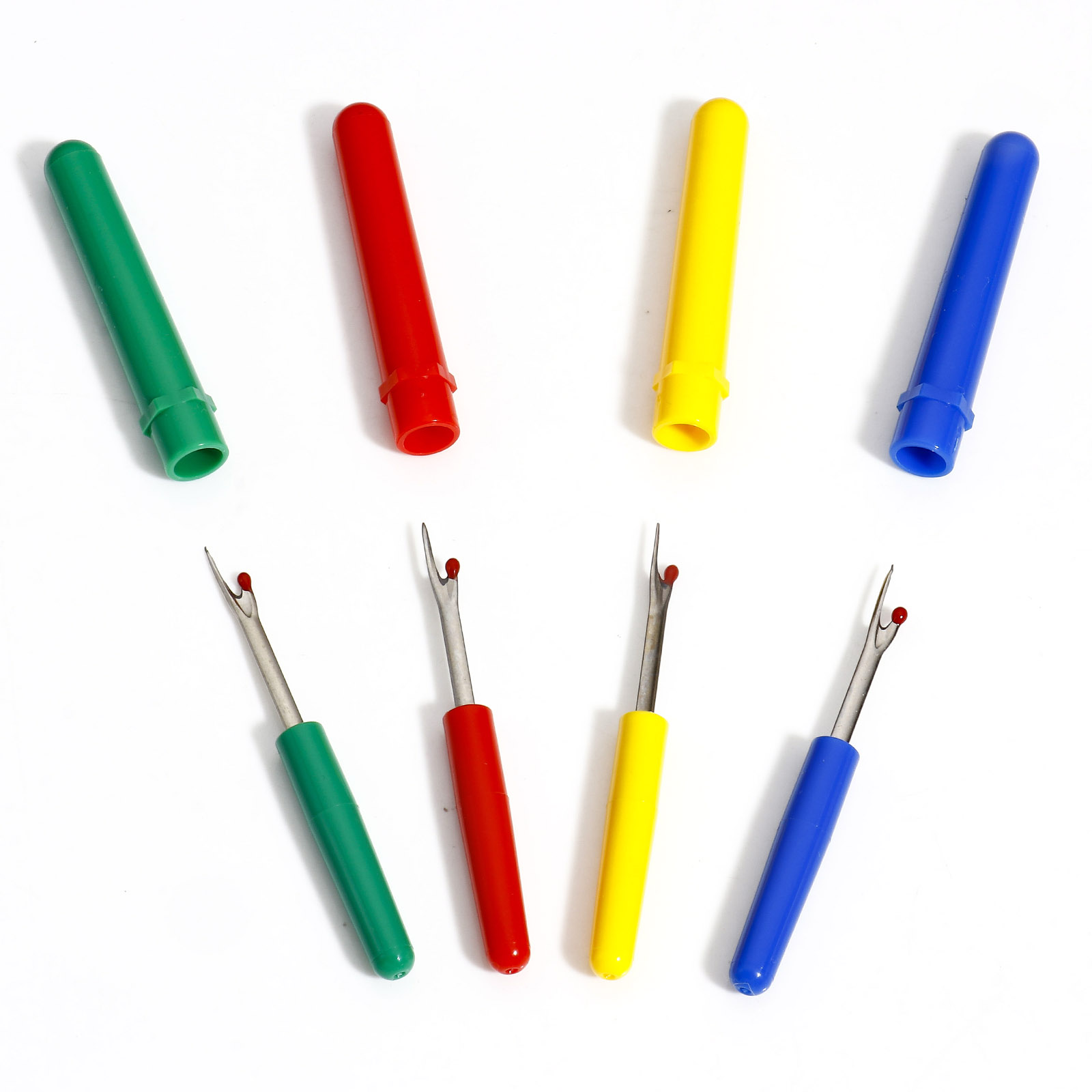 Imagen de 20 Unidades Deshilachador Kit Quitahilos Herramientas de Costura Artesanal Tono de Plata Al Azar Color Mezclado 8cm x 1cm