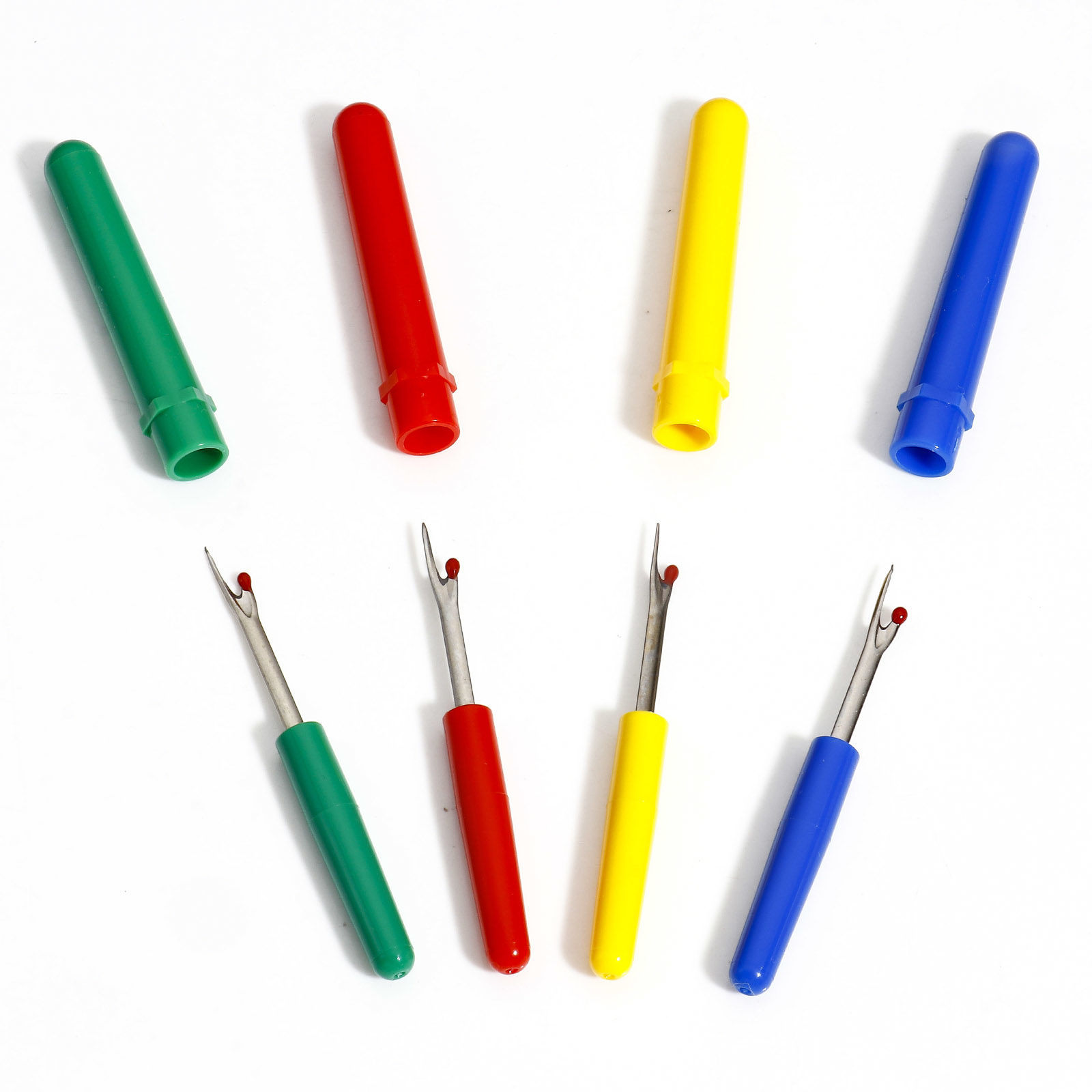 Imagen de 20 Unidades Deshilachador Kit Quitahilos Herramientas de Costura Artesanal Tono de Plata Al Azar Color Mezclado 8cm x 1cm