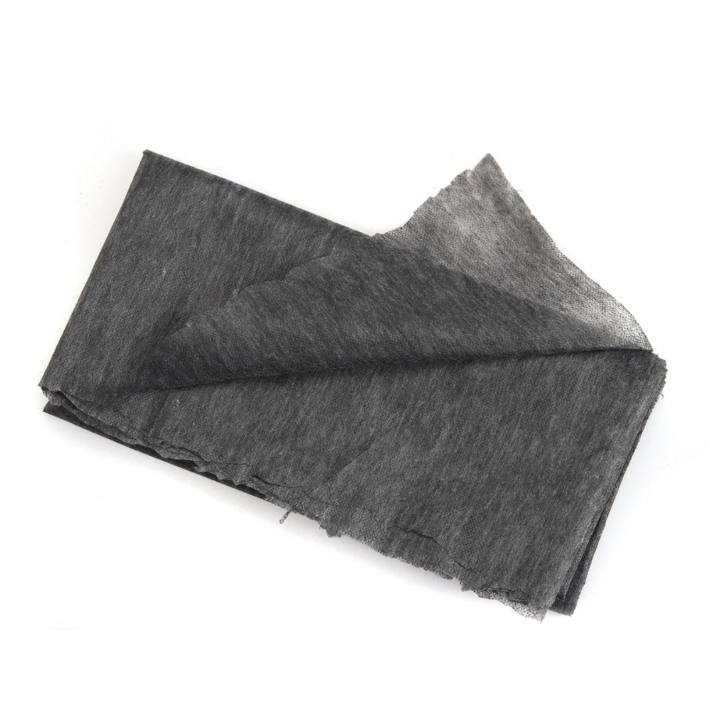 Imagen de 100cm 25g White Non-woven Fabric Interlinings Iron On Sewing Patchwork Single-sided Adhesive Lining Mask DIY Supplies 1Piece