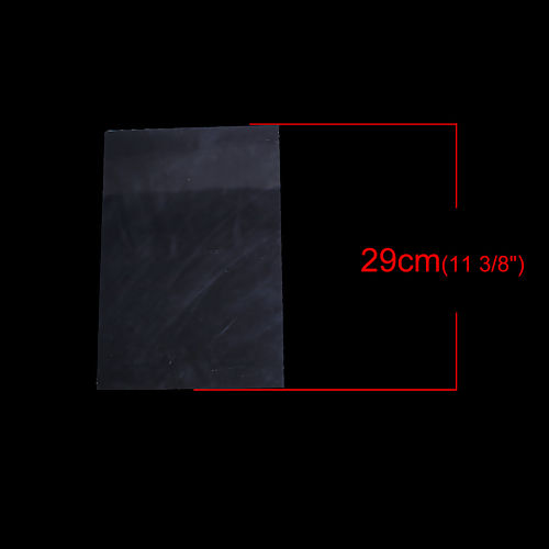 Picture of Plastic Shrink Plastic Rectangle Clear 29cm(11 3/8") x 20cm(7 7/8"), 3 Sheets
