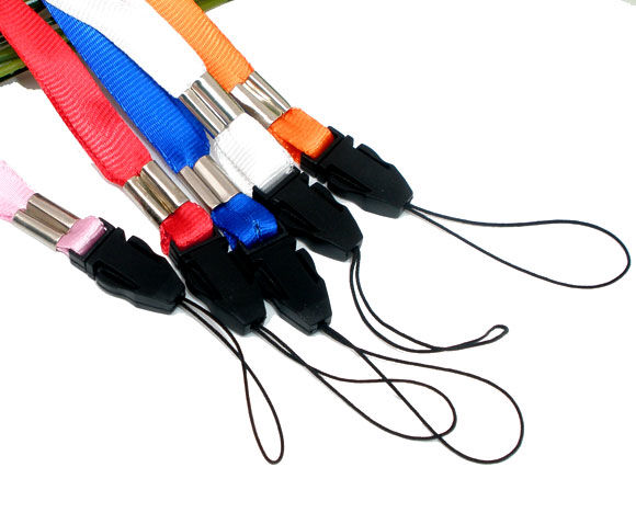 Bild von Polyester & Plastik ID-Karte-Halter Halsband Umhängeband Schlaufe Band Gemischt 48cm, 10 Stück