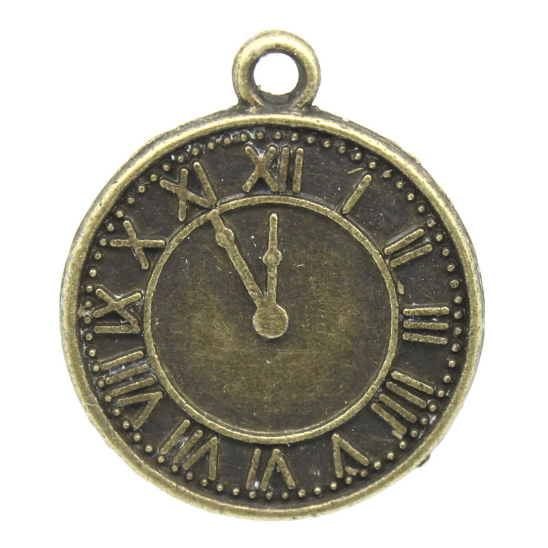 Изображение Подвески Металлические Античная Бронза " Колокол " с узором “ Колокол ”, 21.0мм x 18.0мм, 30 ШТ 