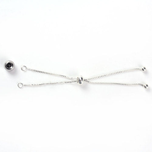 Picture of Brass Slider/Slide Extender Chain For Jewelry Necklace Bracelet Adjustable