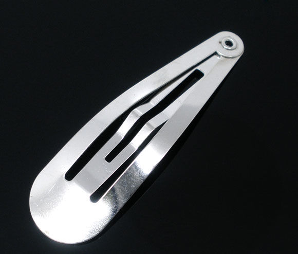 Bild von Legierung Snap Haarspangen Teardrop