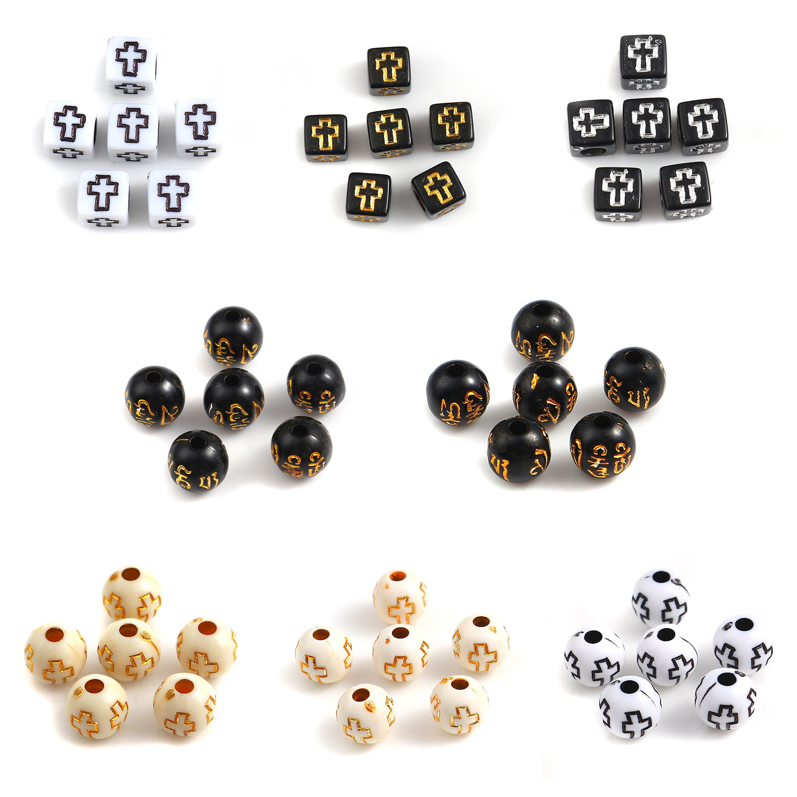 Picture of Acrylic Beads Round About