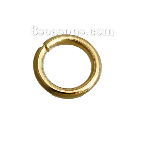 Picture of Stainless Steel Open Jump Rings Findings Round