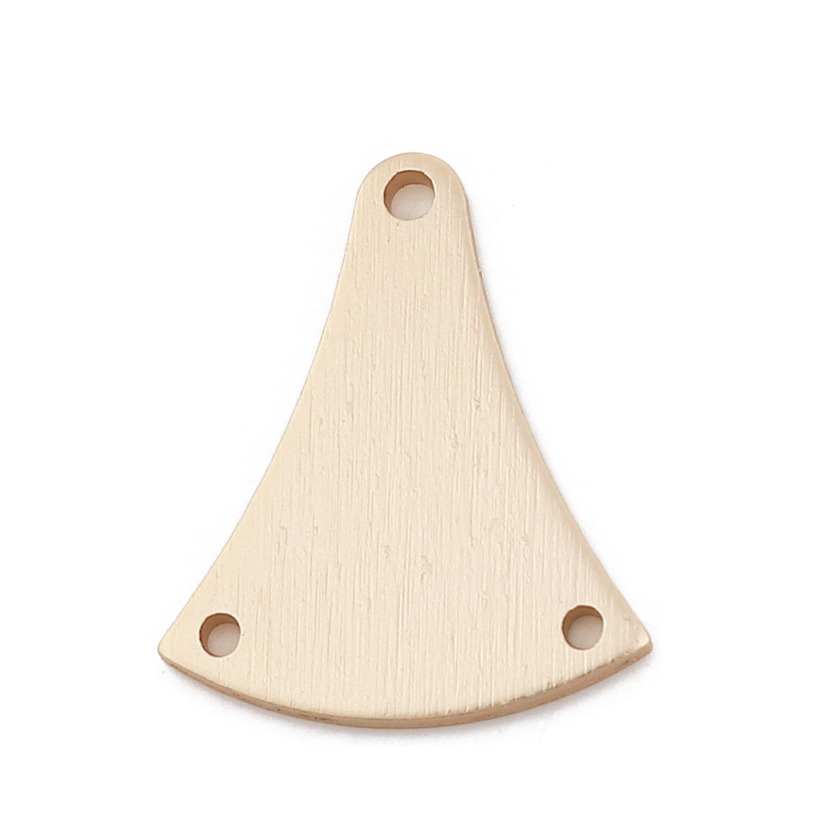 Picture of Aluminum Alloy Connectors Gingko Leaf Gold Plated 29mm x 24mm, 10 PCs