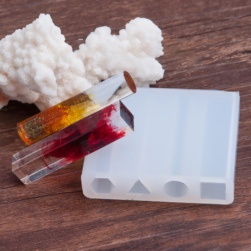 Immagine di Silicone Stampo In Resina Misti Bianco 53mm x 43mm, 1 Pz