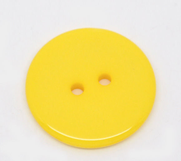 Picture of Resin Sewing Buttons Scrapbooking Round